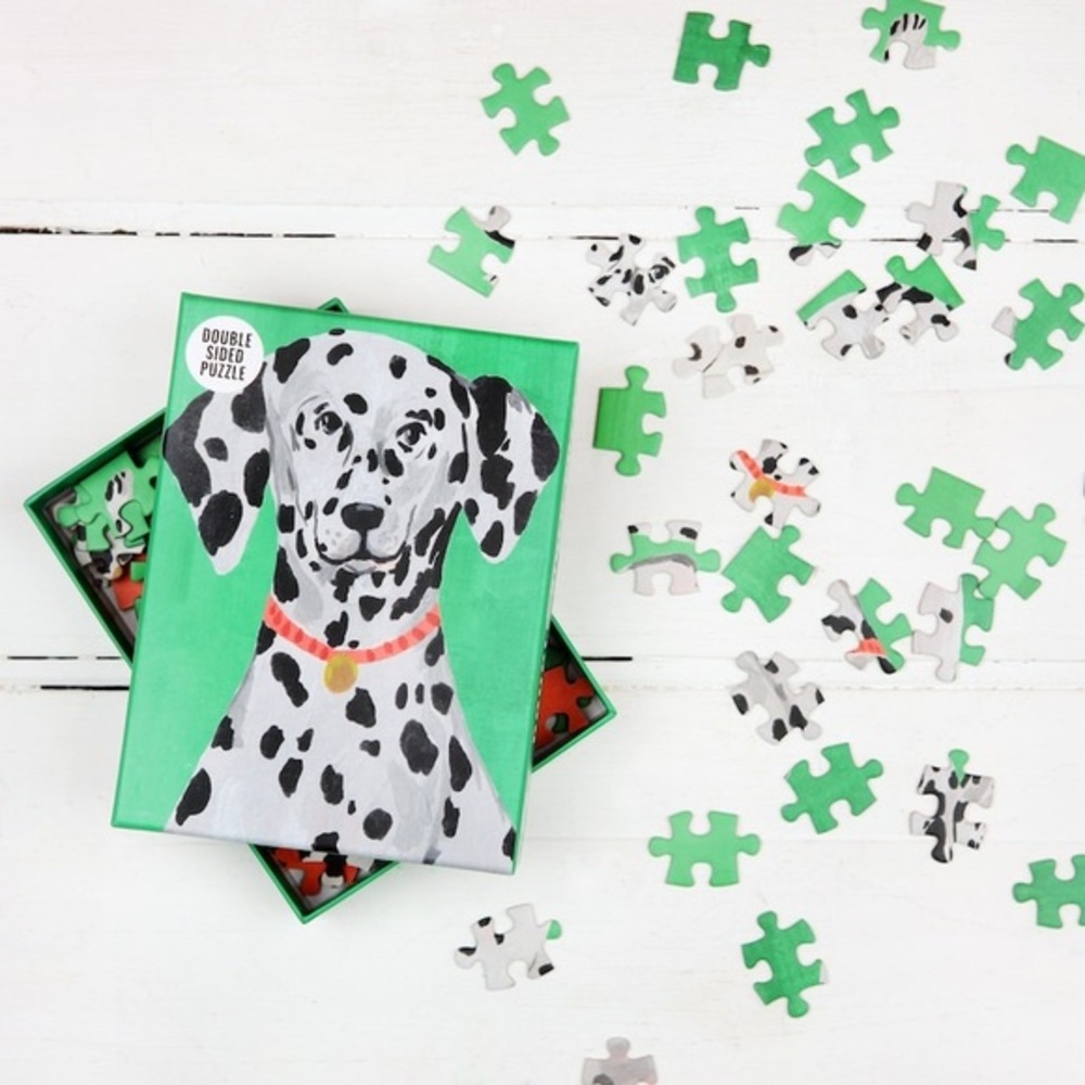 Double Sided Dalmatian Jigsaw Puzzle 100 Pieces
